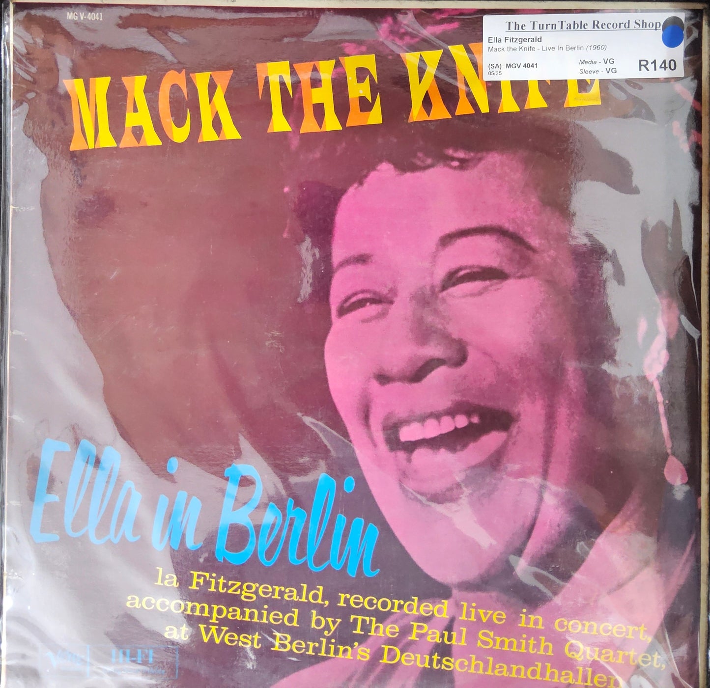 Ella Fitzgerald - Mack The Knife - Ella In Berlin