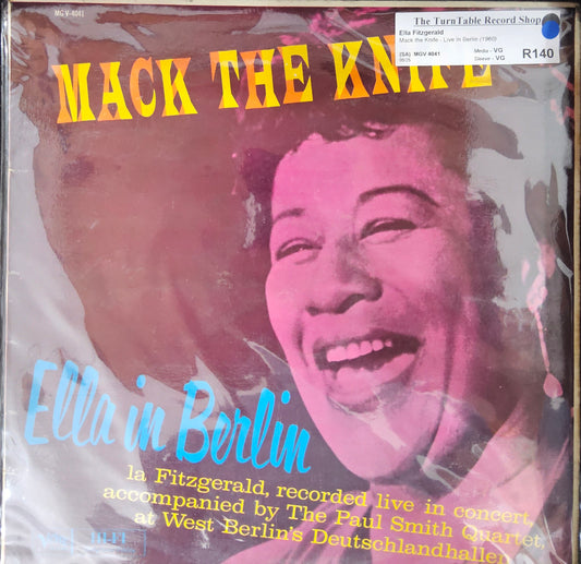 Ella Fitzgerald - Mack The Knife - Ella In Berlin