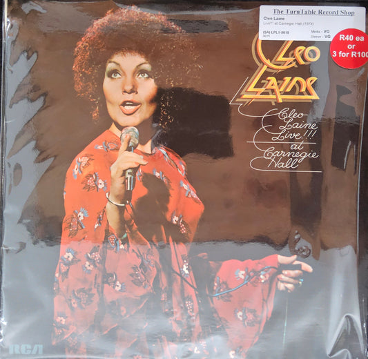 Cleo Laine - Cleo Laine Live!!! At Carnegie Hall