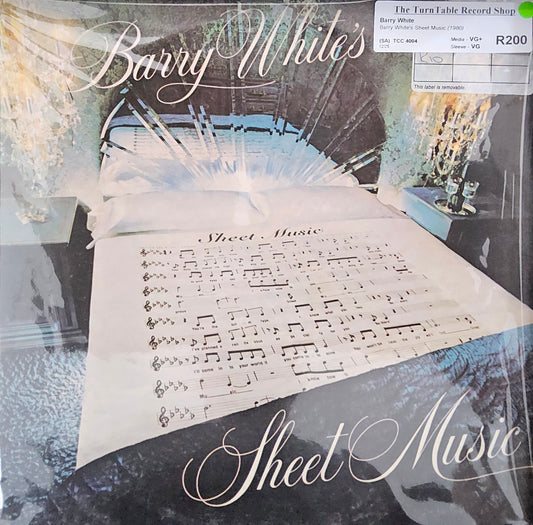 Barry White - Barry White's Sheet Music