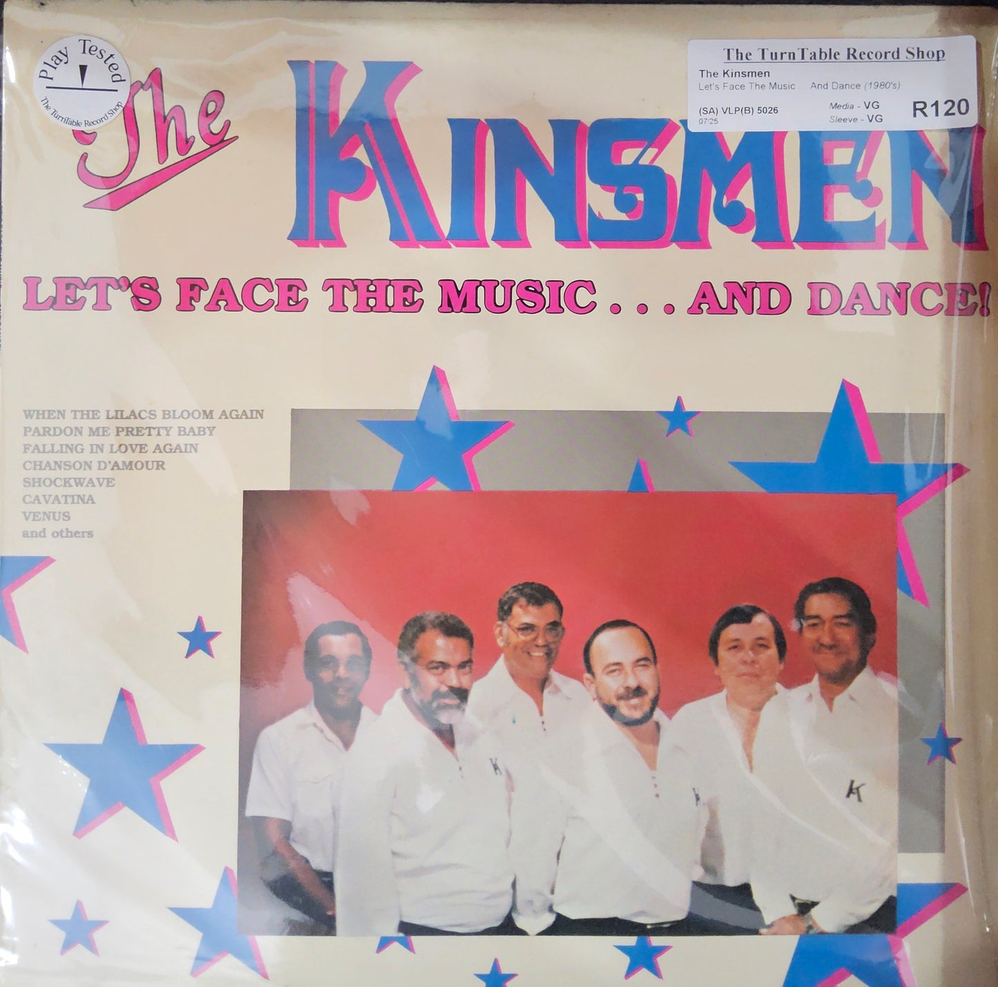 The Kinsmen - Let's Face The Music ... And Dance
