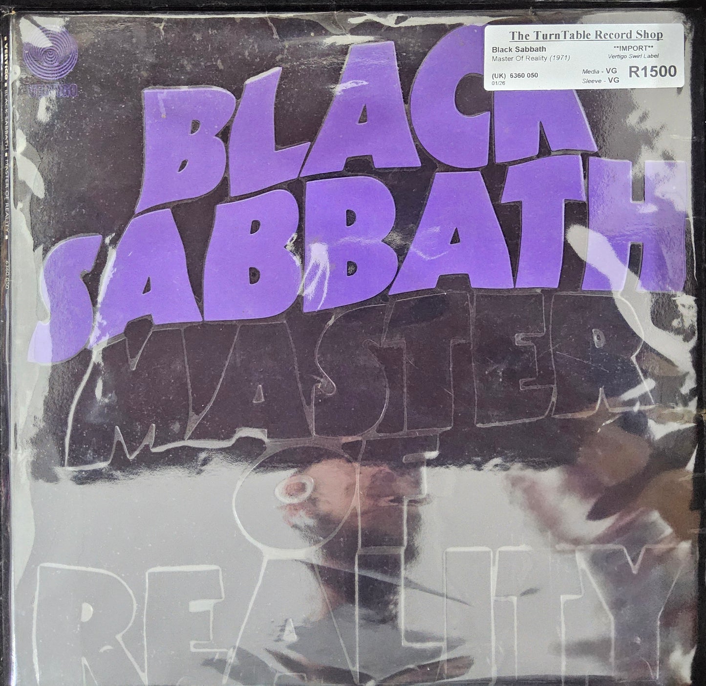 Black Sabbath - Master Of Reality