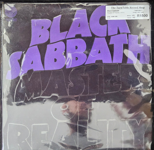 Black Sabbath - Master Of Reality
