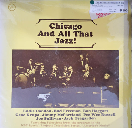 Various Artists - Chicago And All That Jazz!